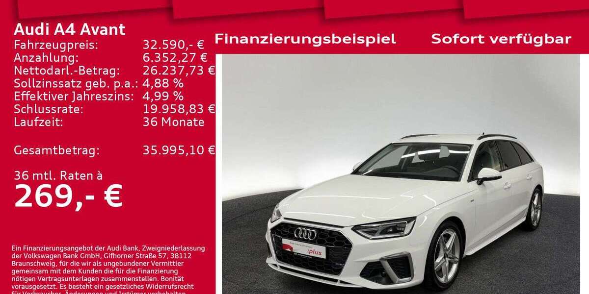 Audi A4 21.700 km 32.590 &euro; Berlin 10587