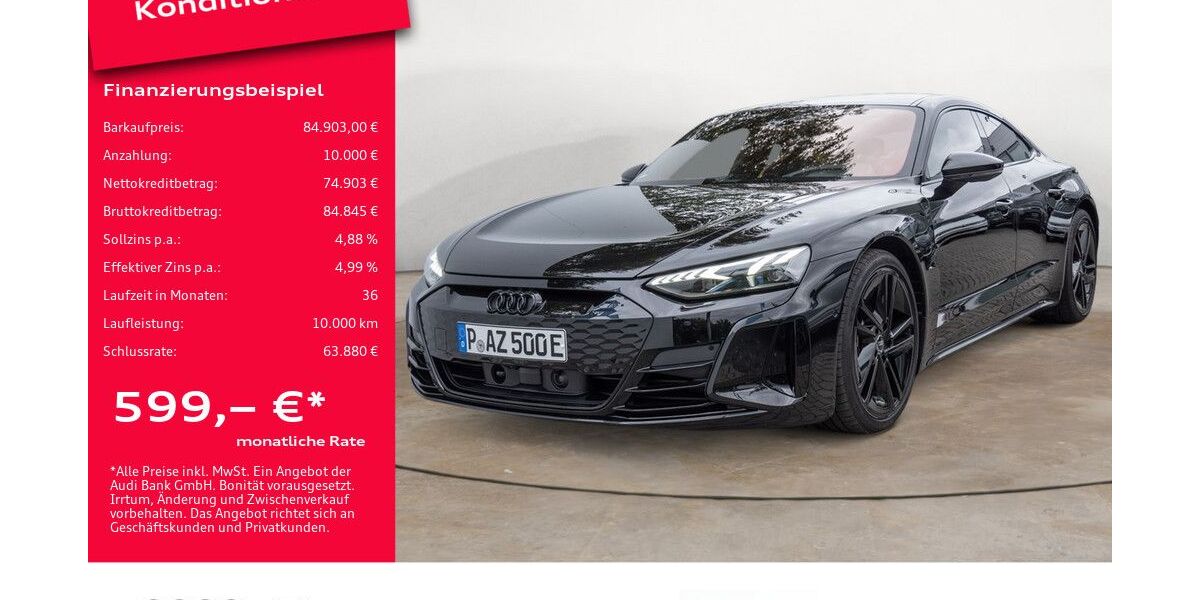 Audi e-tron GT 10.000 km 84.903 &euro; Potsdam 14482