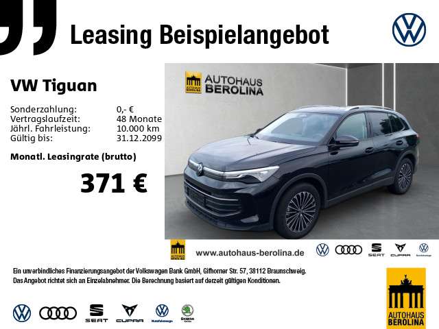 VW Tiguan 15.098 km 32.888 &euro; Berlin 12105