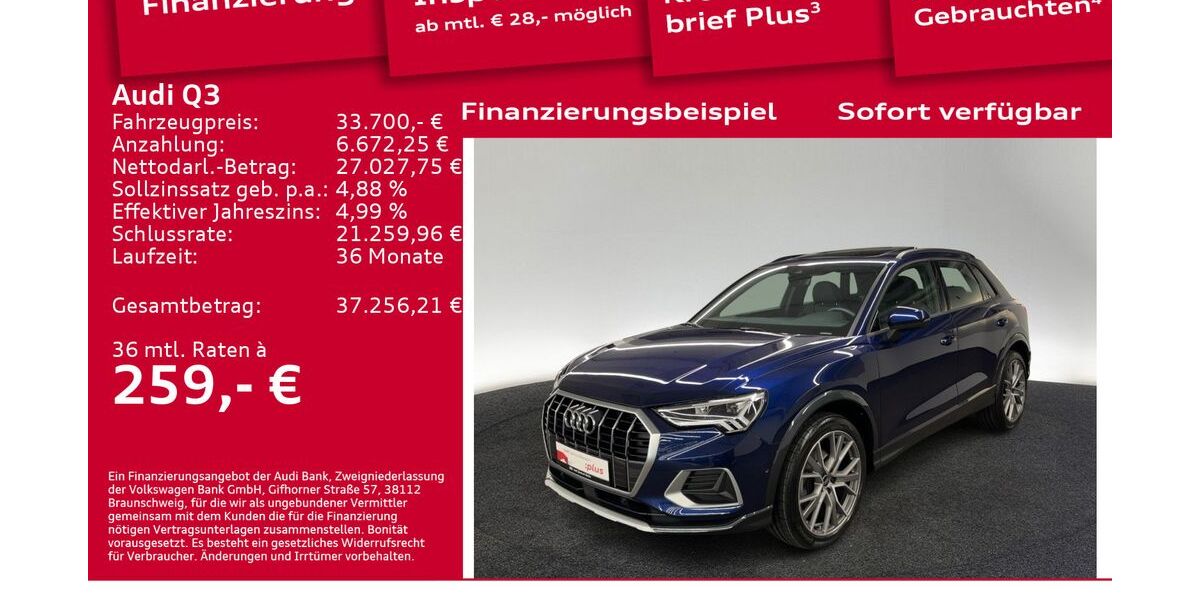 Audi Q3 44.600 km 33.700 &euro; Berlin 10587