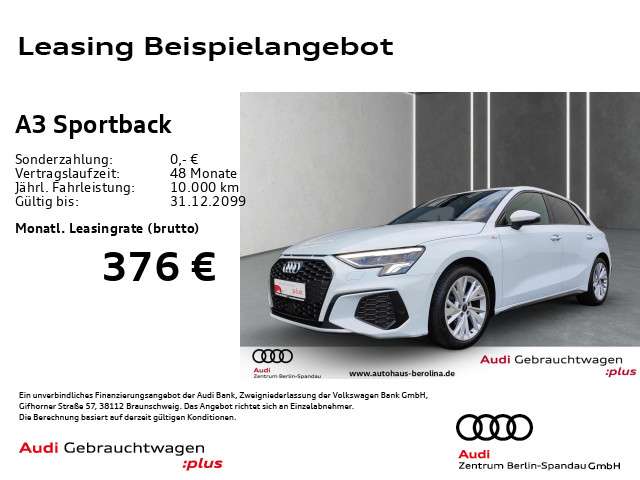 Audi A3 23.429 km 31.000 &euro; Berlin 13581