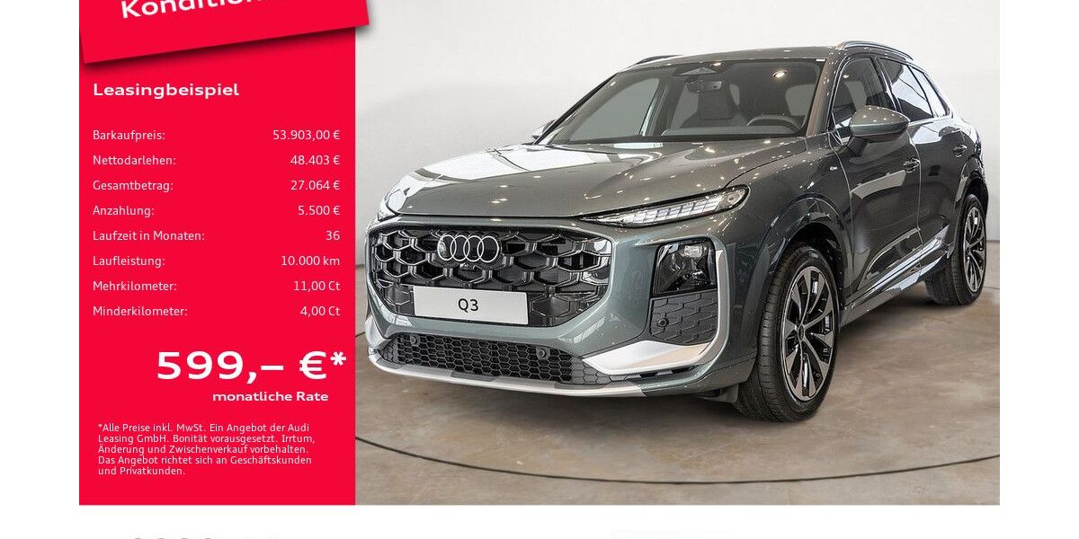 Audi Q3 4.000 km 53.903 &euro; Potsdam 14482