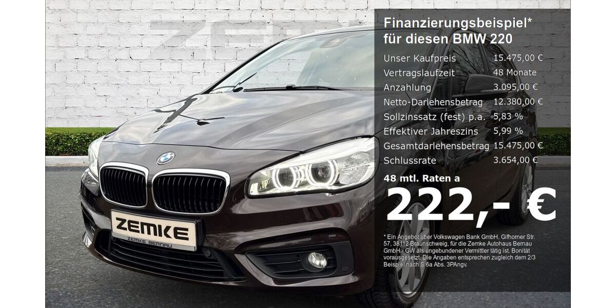 BMW 220 98.847 km 15.475 &euro; Bernau 16321