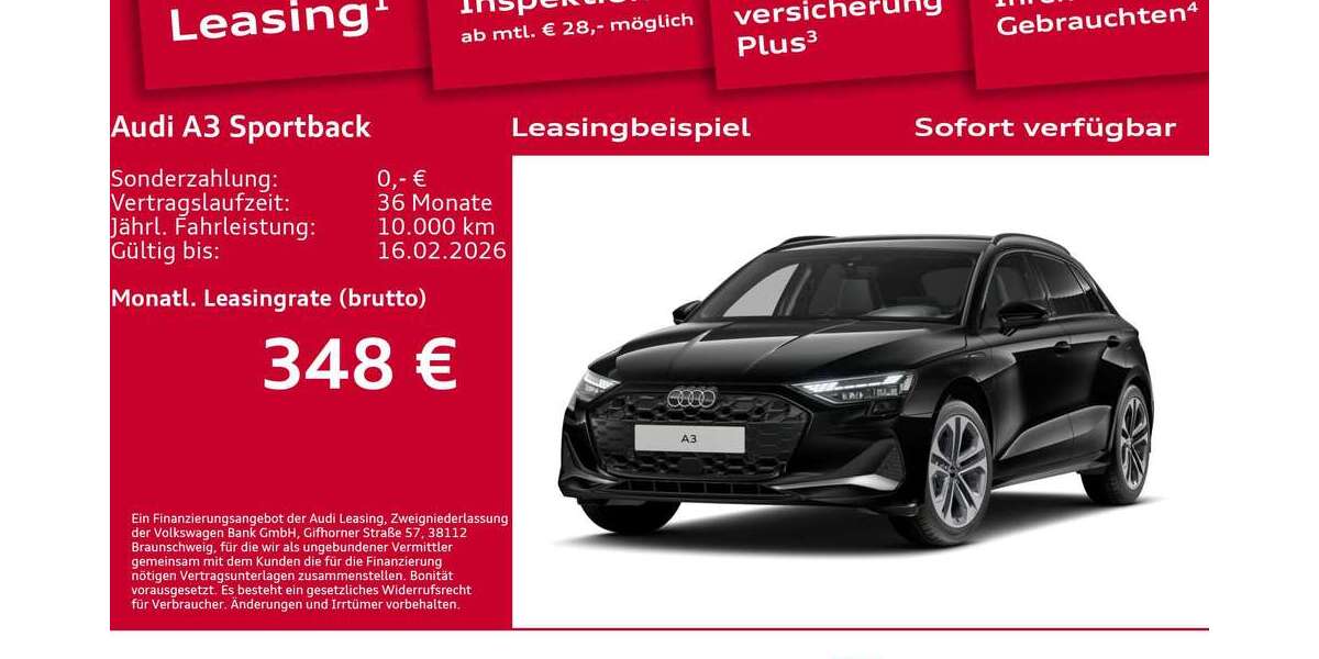 Audi A3 7.789 km 39.900 &euro; Berlin 12489