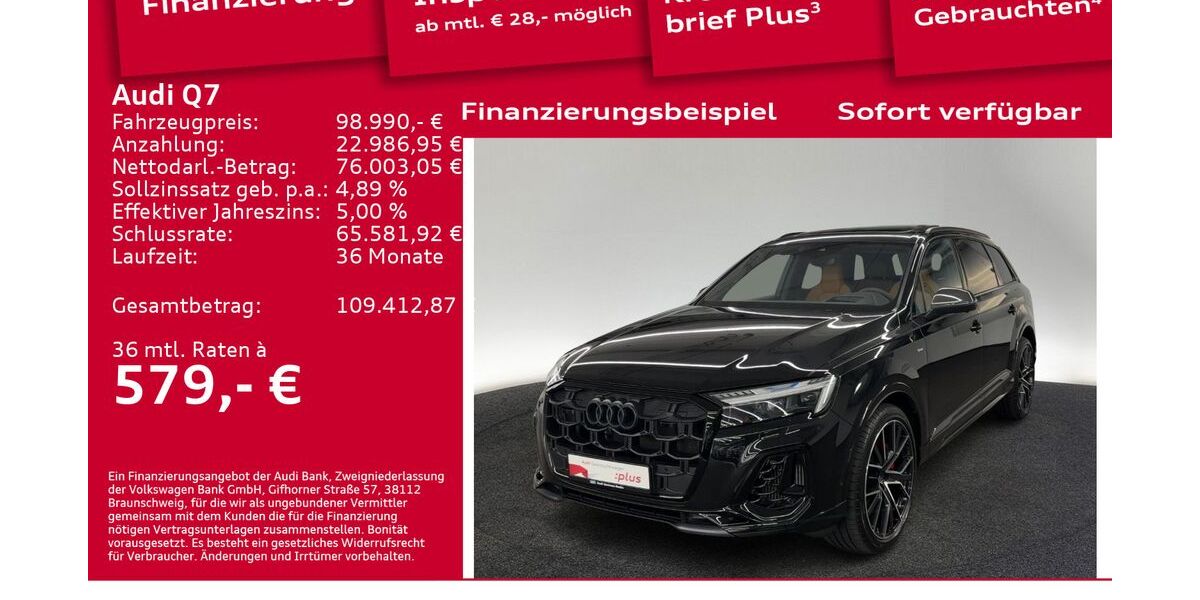 Audi Q7 24.200 km 98.990 &euro; Berlin 12489