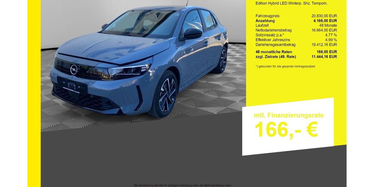 Opel Corsa 1.748 km 20.830 &euro; Berlin-Französisch Buchholz 13127