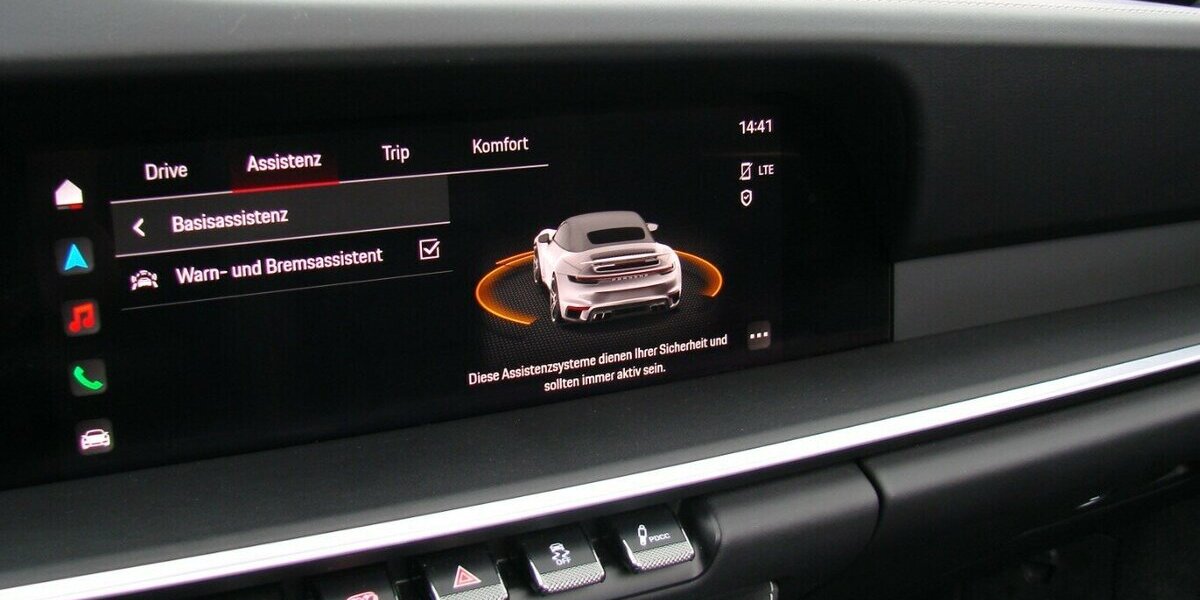 Porsche 992 Turbo S Matrix Burmester Keramik Lift ACC Memo 21.469 km 209.980 &euro; Falkensee 14612