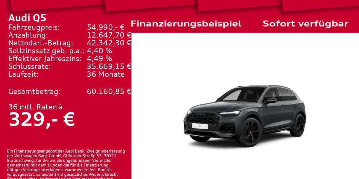 Audi Q5 45.068 km 54.990 &euro; Berlin 12489