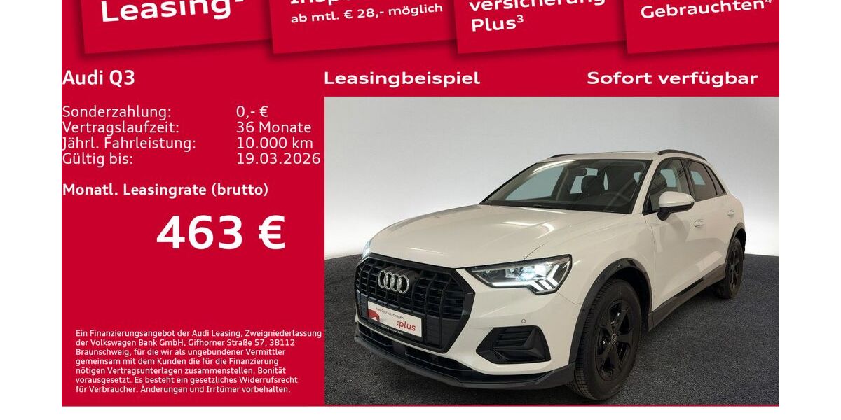 Audi Q3 7.400 km 44.900 &euro; Berlin 12489