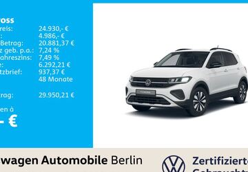 VW T-Cross 4.876 km 24.930 &euro; Berlin 12681