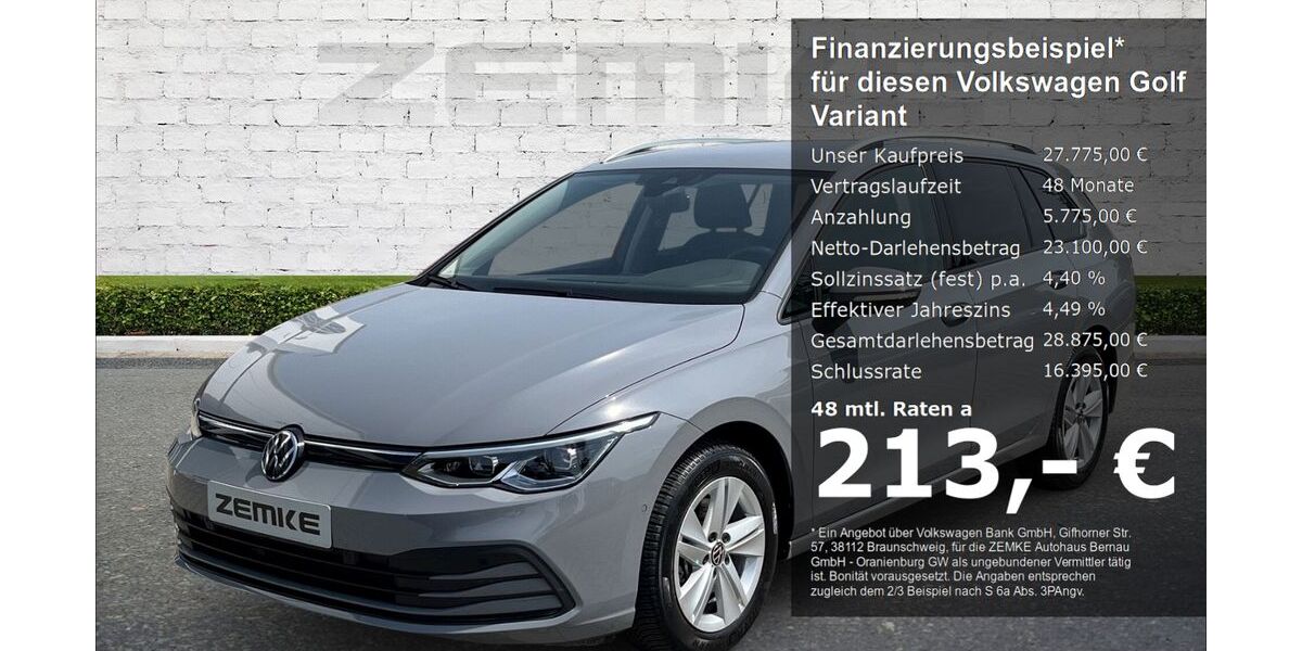 VW Golf 10.312 km 27.775 &euro; Oranienburg 16515