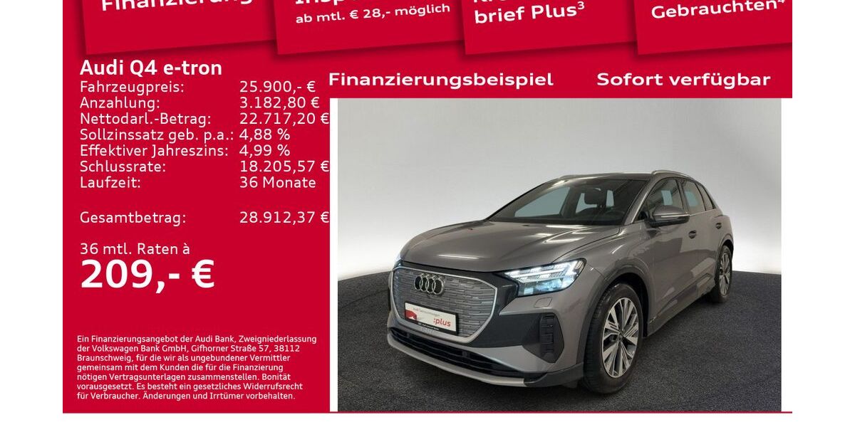 Audi Q4 e-tron 74.700 km 24.900 &euro; Berlin 12489
