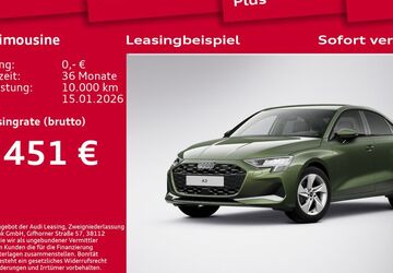 Audi A3 11.100 km 31.990 &euro; Berlin 12489