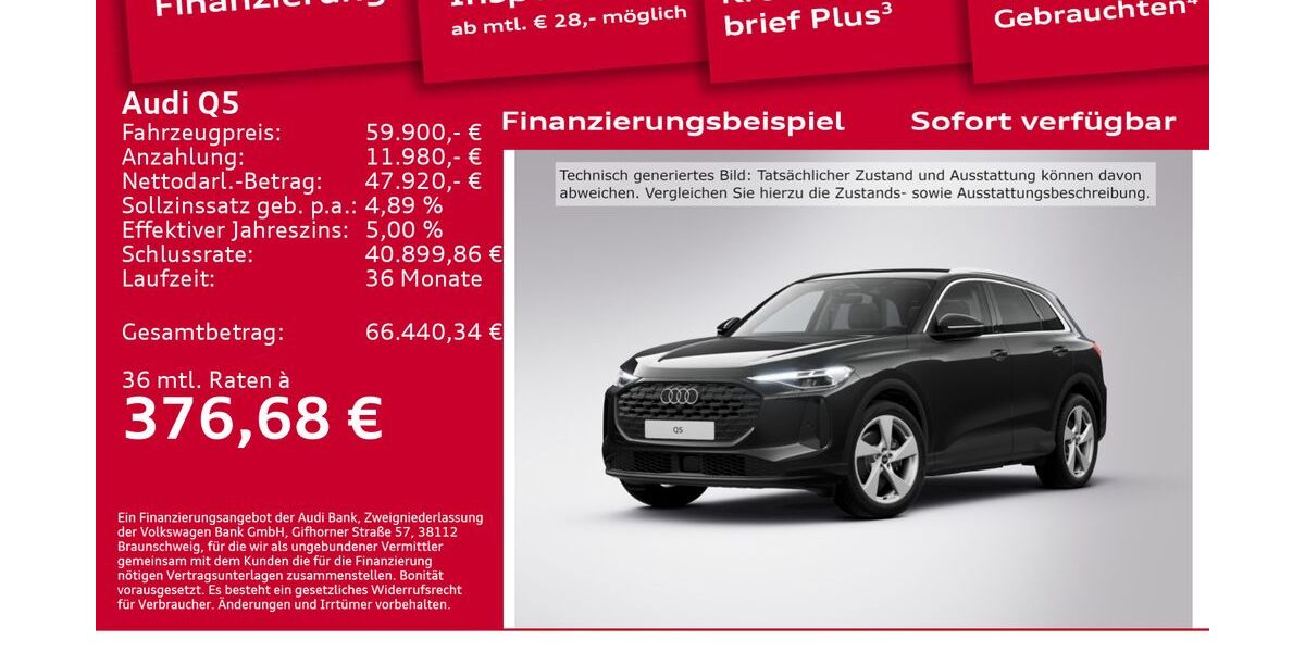 Audi Q5 6.001 km 59.900 &euro; Berlin 12489