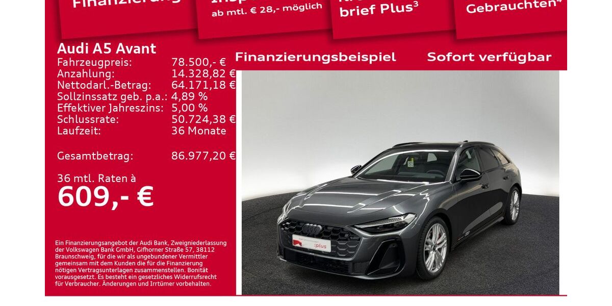 Audi A5 6.001 km 77.500 &euro; Berlin 12489