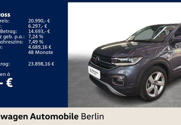 VW T-Cross 20.482 km 20.990 &euro; Berlin 10587