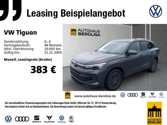VW Tiguan 22.601 km 31.444 &euro; Berlin 12105