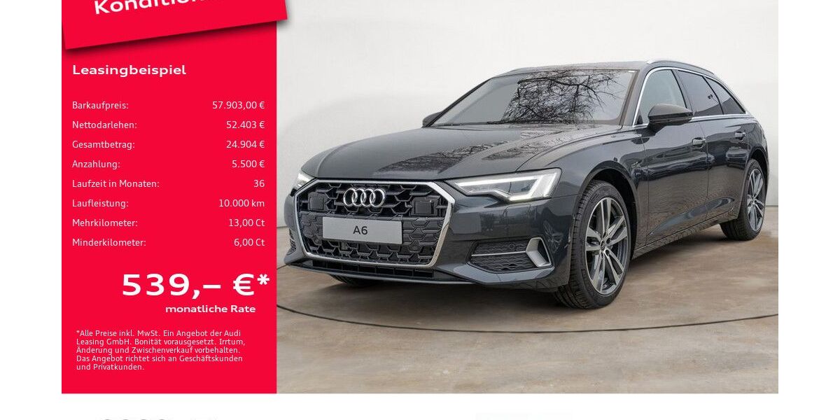 Audi A6 6.000 km 57.903 &euro; Potsdam 14482