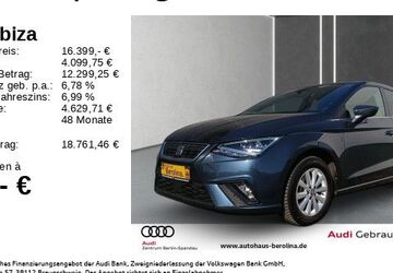 Seat Ibiza 34.164 km 16.449 &euro; Berlin 13581