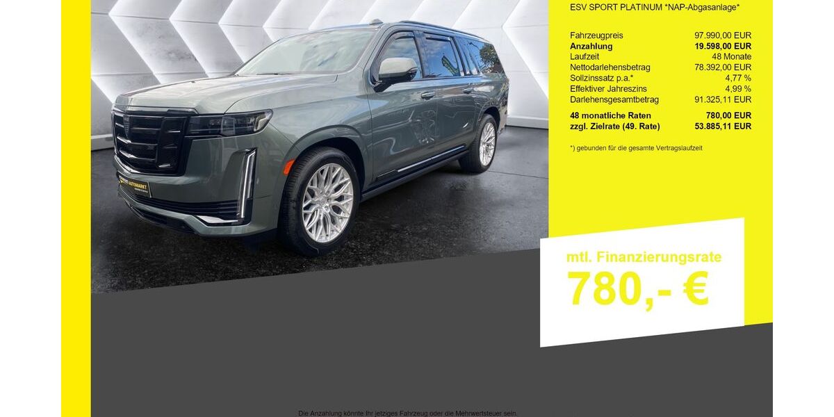 Cadillac Escalade 34.421 km 97.990 &euro; Berlin-Französisch Buchholz 13127