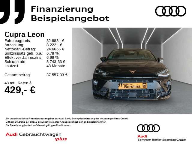 Cupra Leon 25.331 km 32.888 &euro; Berlin 13581