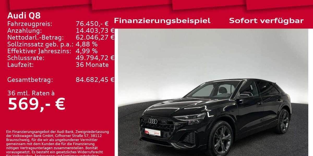 Audi Q8 13.600 km 76.450 &euro; Berlin 10587