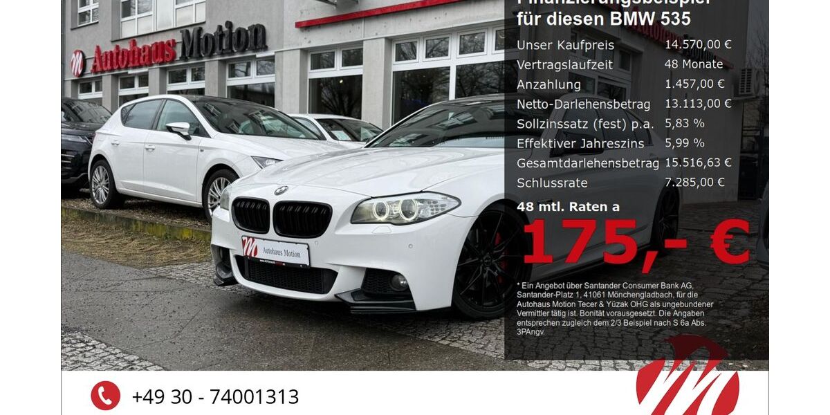 BMW 535 213.000 km 14.570 &euro; Berlin 12305