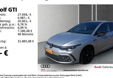 VW Golf 55.051 km 27.839 &euro; Berlin 13581