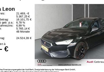 Cupra Leon 85.708 km 21.469 &euro; Berlin 13581