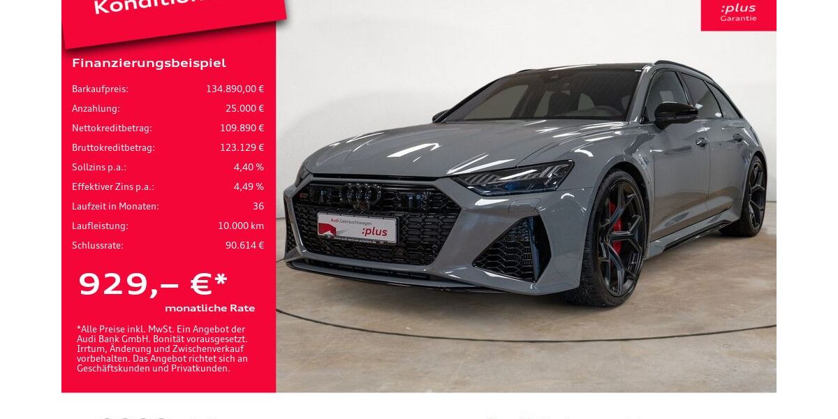Audi RS6 12.908 km 134.890 &euro; Potsdam 14482
