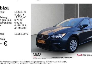 Seat Ibiza 33.625 km 16.690 &euro; Berlin 13581