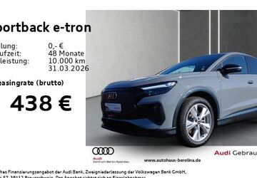 Audi Q4 e-tron 8.085 km 47.874 &euro; Berlin 13581