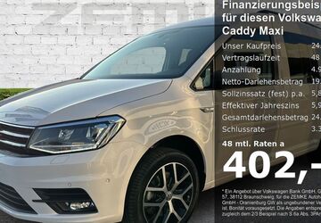 VW Caddy Maxi 96.265 km 24.450 &euro; Oranienburg 16515