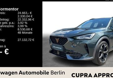 Cupra Formentor 82.090 km 23.903 &euro; Berlin 13089