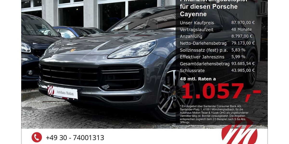 Porsche Cayenne 19.334 km 87.970 &euro; Berlin 12305