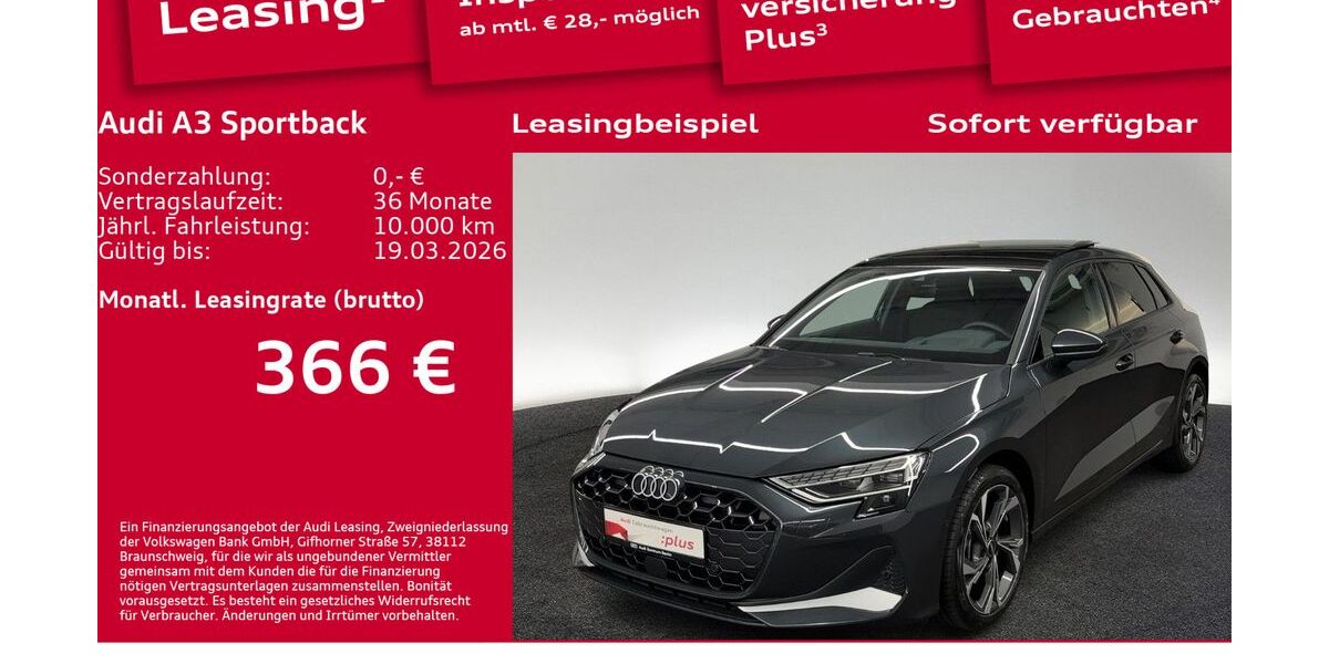 Audi A3 4.200 km 36.750 &euro; Berlin 10587