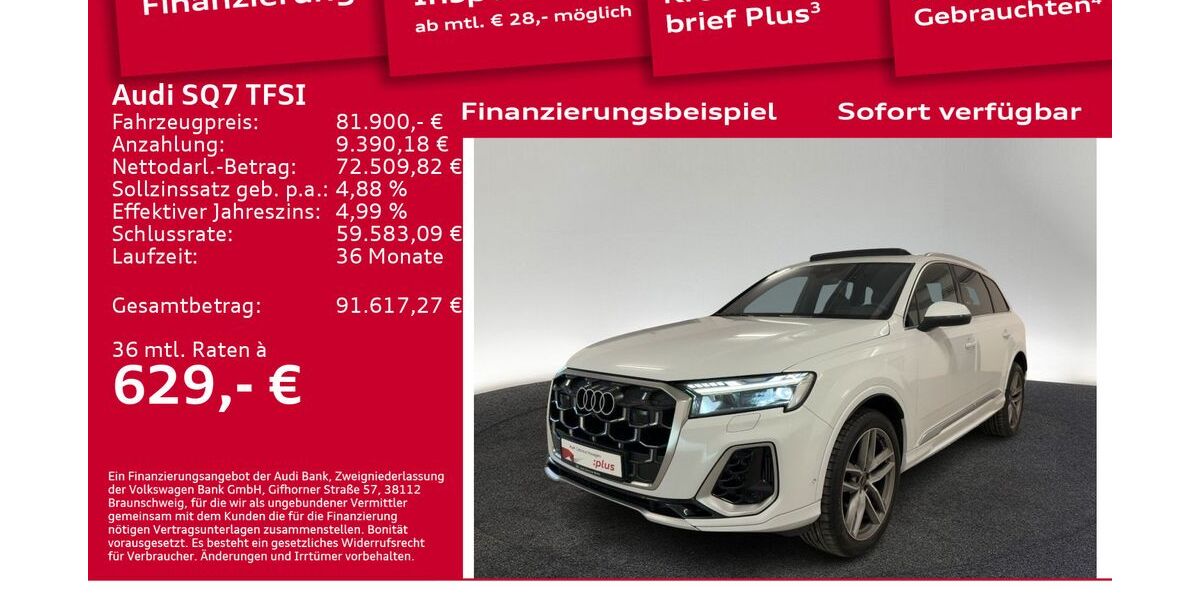 Audi SQ7 48.600 km 81.900 &euro; Berlin 12489