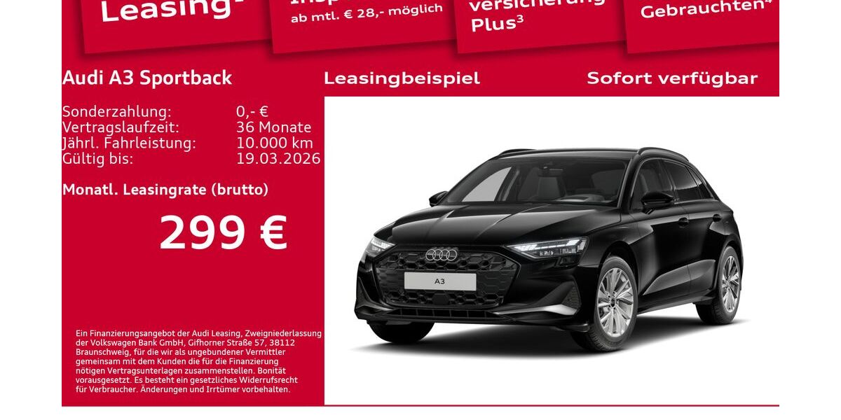 Audi A3 5.961 km 31.800 &euro; Berlin 10587