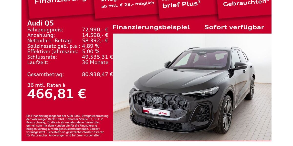 Audi Q5 6.001 km 72.990 &euro; Berlin 12489
