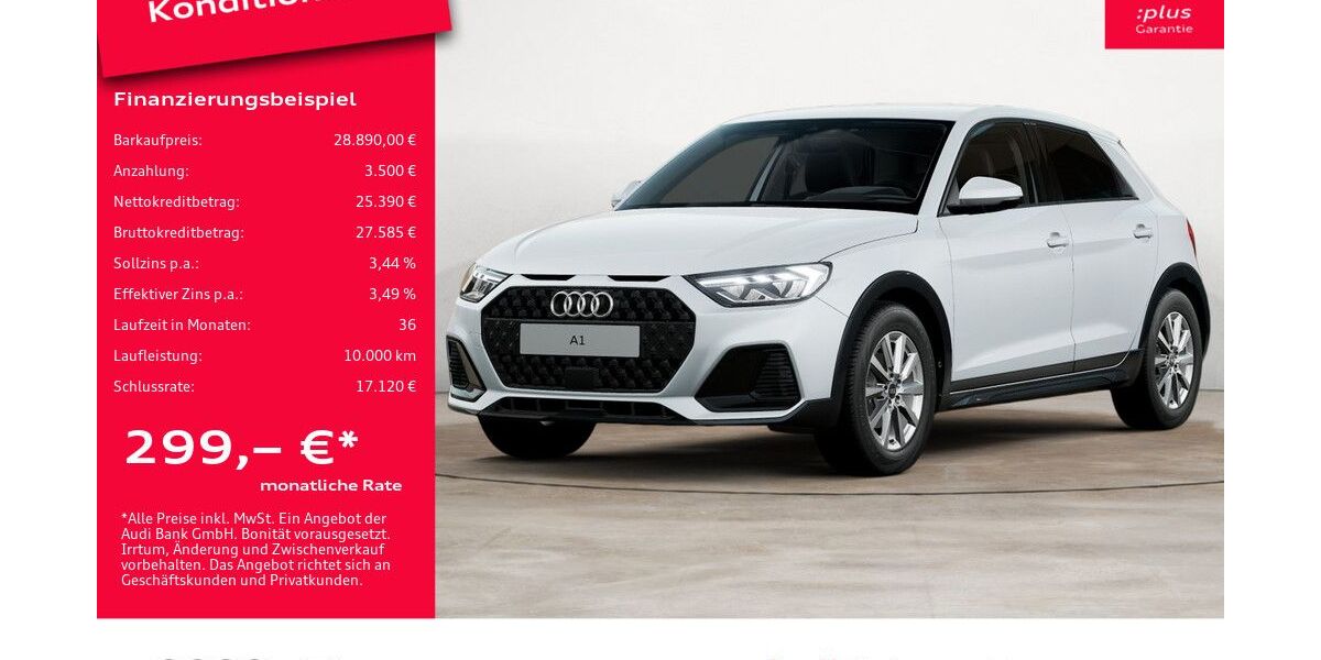 Audi A1 8.373 km 28.890 &euro; Potsdam 14482