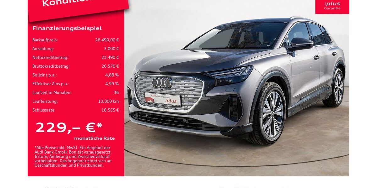 Audi Q4 e-tron 94.168 km 26.490 &euro; Potsdam 14482