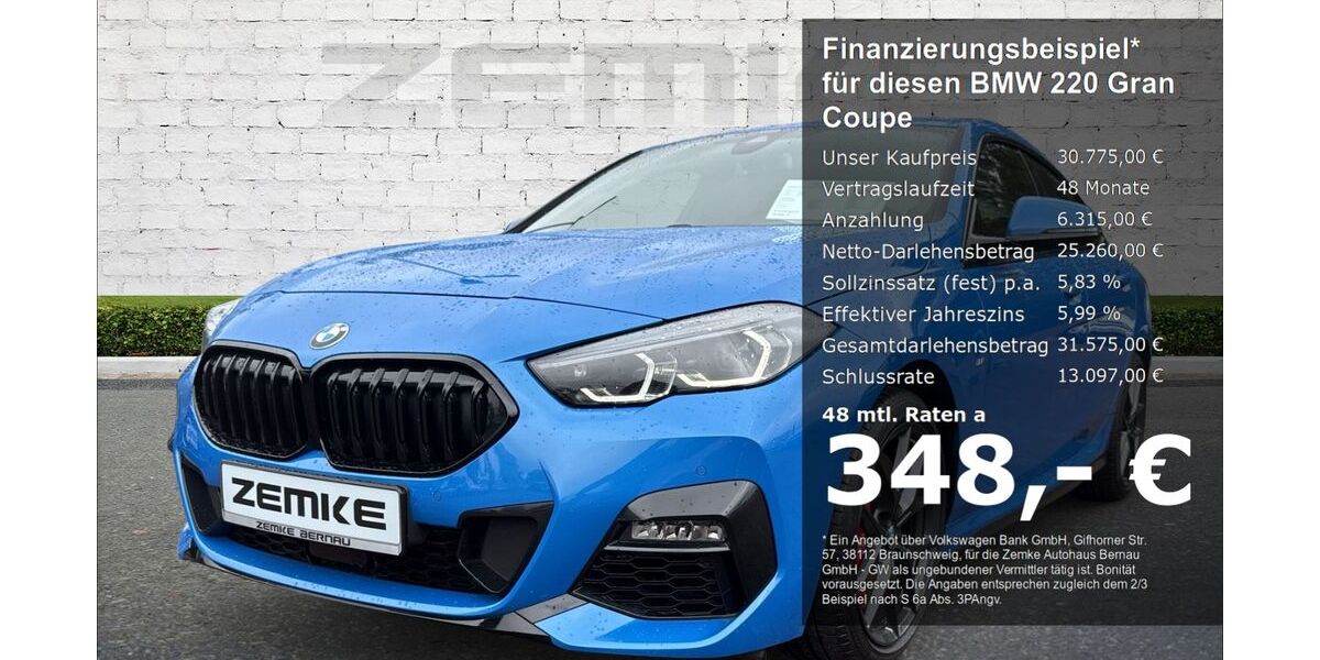 BMW 220 Gran Coupé 25.301 km 30.775 &euro; Bernau 16321