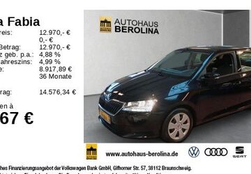Skoda Fabia 40.479 km 12.970 &euro; Berlin 10709