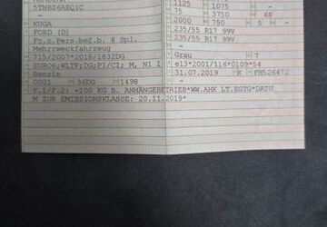 Ford Kuga 94.840 km 12.000 &euro; berlin 10963