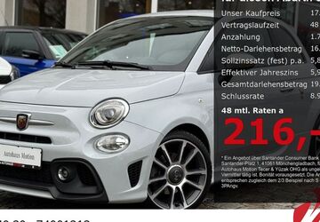 Abarth 500 108.000 km 17.470 &euro; Berlin 12305