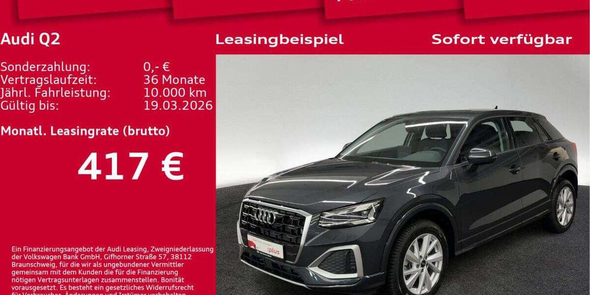 Audi Q2 1.300 km 37.751 &euro; Berlin 10587