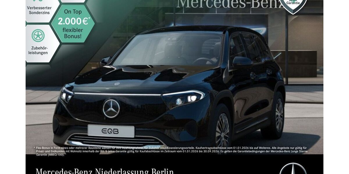 Mercedes-Benz EQB 19.612 km 37.790 &euro; Berlin 13509