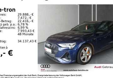 Audi e-tron 24.387 km 29.888 &euro; Berlin 13581