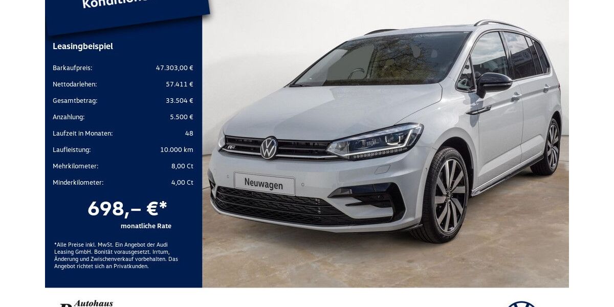 VW Touran 12.000 km 47.303 &euro; Potsdam 14482