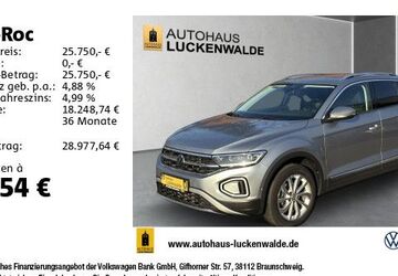 VW T-Roc 26.971 km 24.888 &euro; Berlin 10709